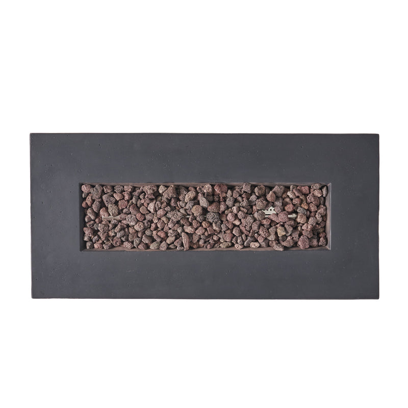 Contemporary Outdoor 40, 000 Btu Propane Fire Pit