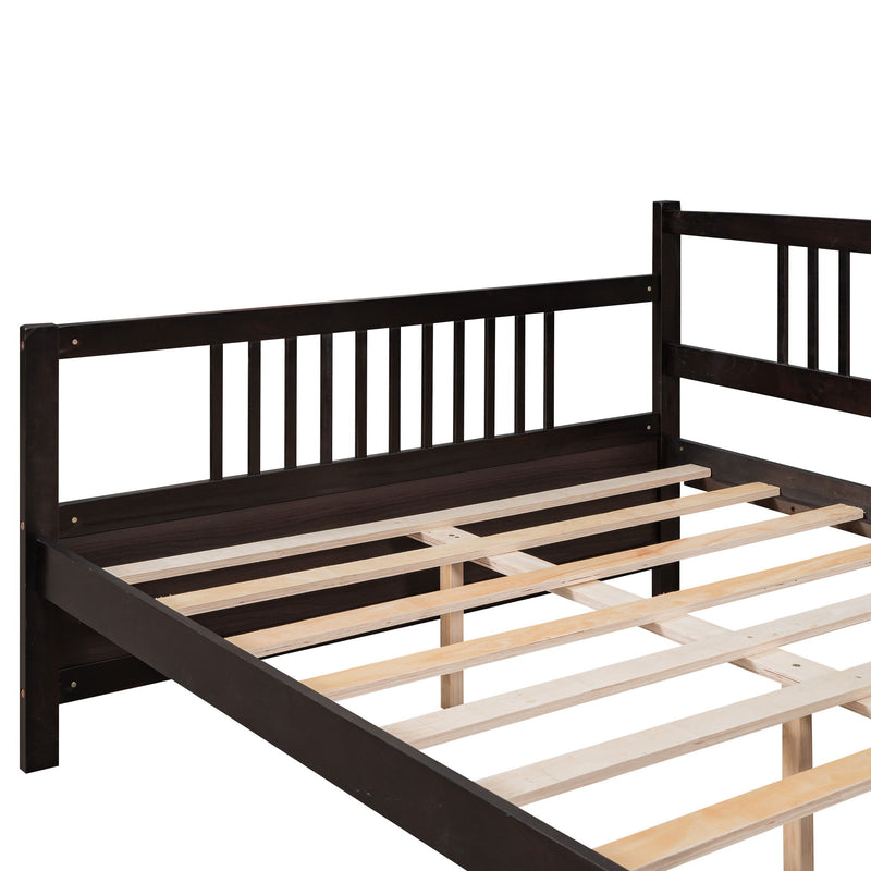 Modern DreamHaus multifunctional daybed with built-in storage drawers and sleek design, perfect for contemporary bedrooms.