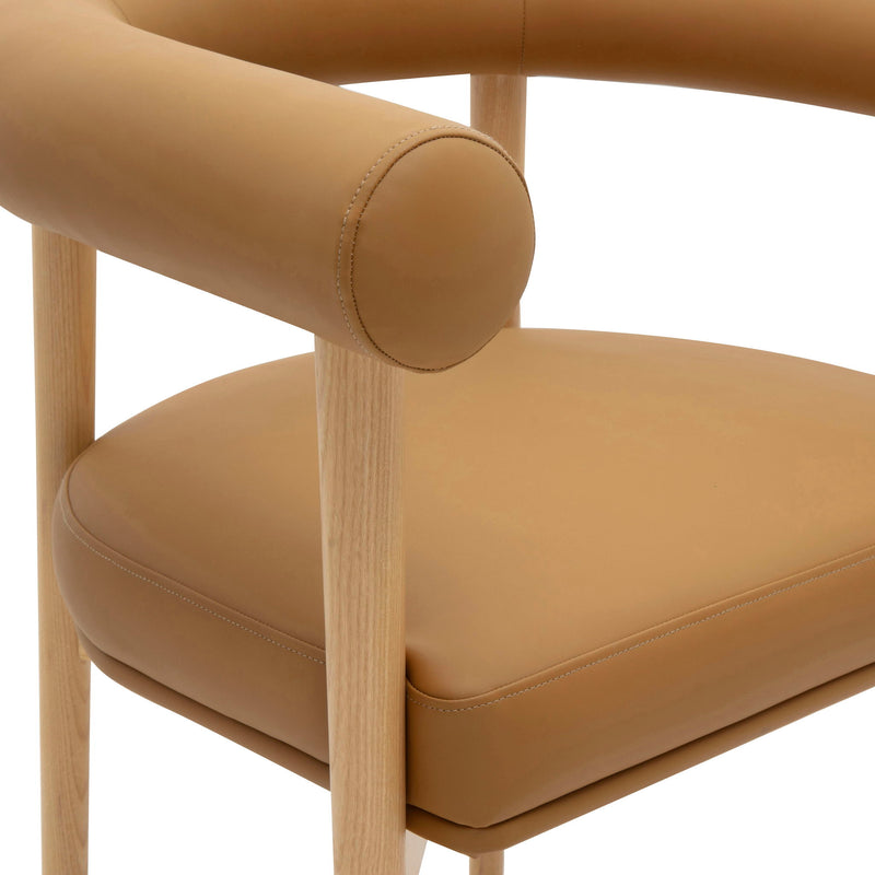 Spara - Faux Leather Dining Chair - R&R Furniture Gallery (Fountain Valley, CA)