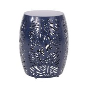 Modern metal end table by Noble House featuring a sleek large design with a contemporary style and sturdy construction.
