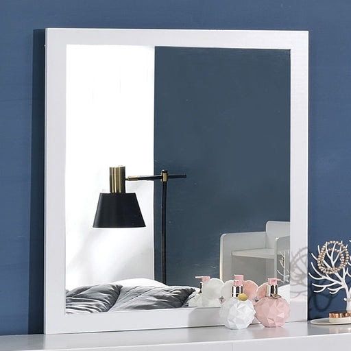 Perse - Mirror - White - R&R Furniture Gallery (Fountain Valley, CA)