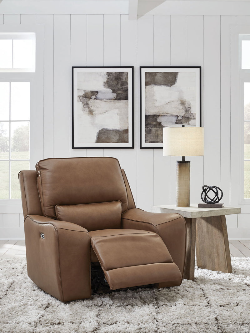 DeepWakes - Power Recliner With Adjustable Headrest - R&R Furniture Gallery (Fountain Valley, CA)