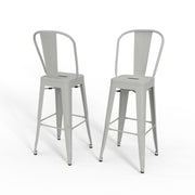 Fletcher - Handcrafted Metal Stool (Set of 2) - R&R Furniture Gallery (Fountain Valley, CA)