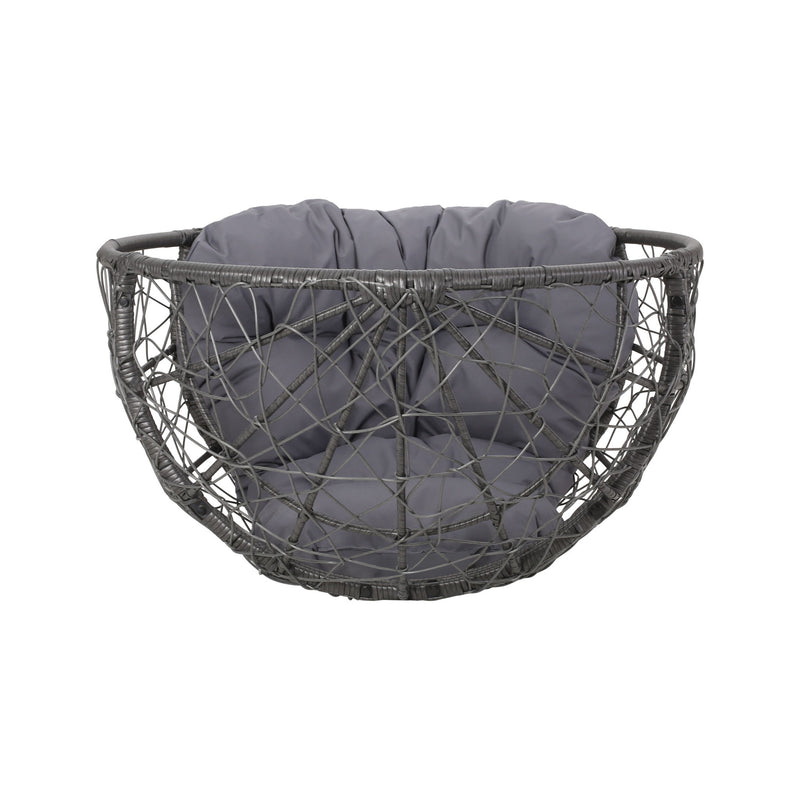 Cosmos - Round Hammered Iron Teardrop Chair