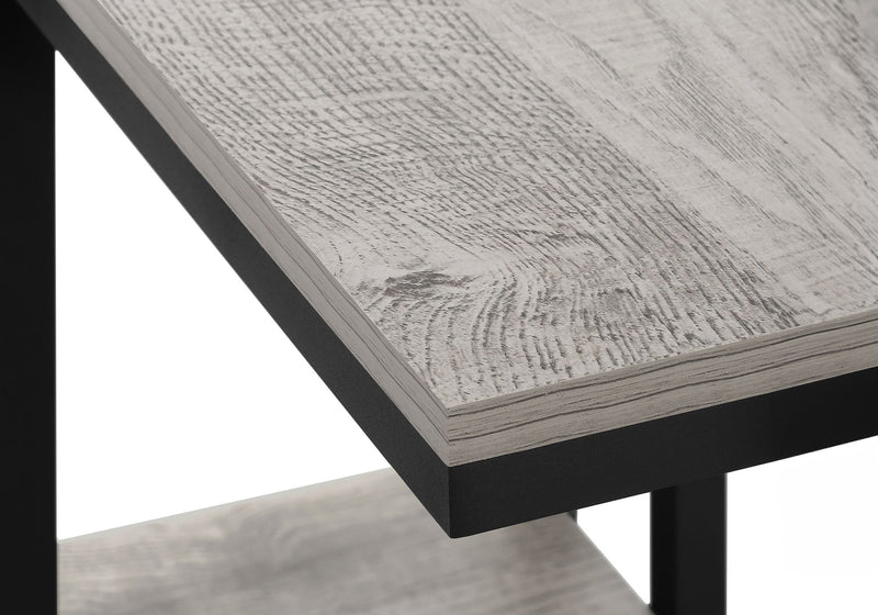 Accent Table, C - Shaped, Marble Look Contemporary & Modern Convenient Design - R&R Furniture Gallery (Fountain Valley, CA)