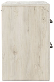 Cambeck - Two Drawer Night Stand - Whitewash - R&R Furniture Gallery (Fountain Valley, CA)