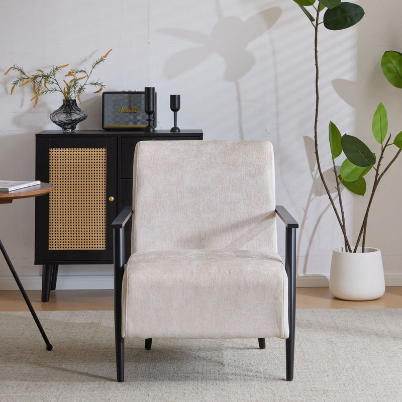 Modern Lounge Chair With Upholstery - R&R Furniture Gallery (Fountain Valley, CA)