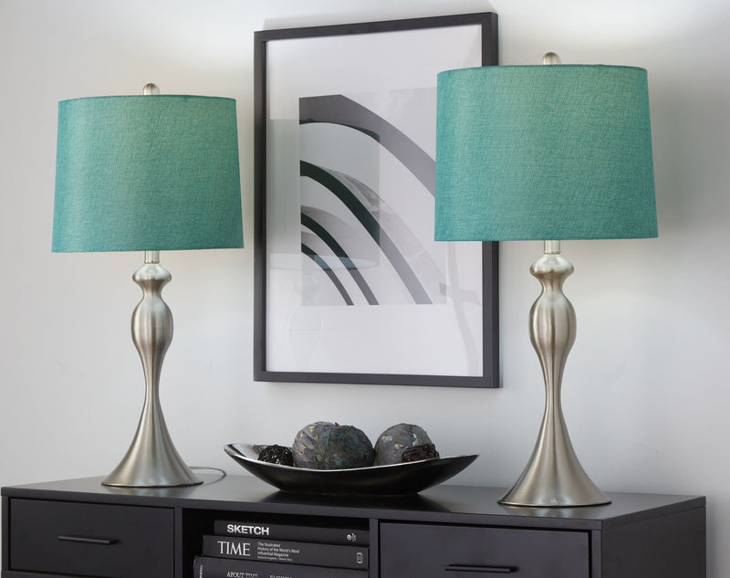 Ashland - Contemporary Table Lamp (Set of 2) - R&R Furniture Gallery (Fountain Valley, CA)