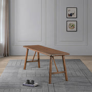 Molly - Bench - Walnut Brown - R&R Furniture Gallery (Fountain Valley, CA)