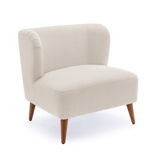 Veda - Accent Chair - White - R&R Furniture Gallery (Fountain Valley, CA)