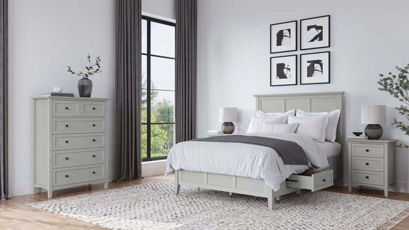 Grace Five Drawer Chest in Elephant Gray (2024)