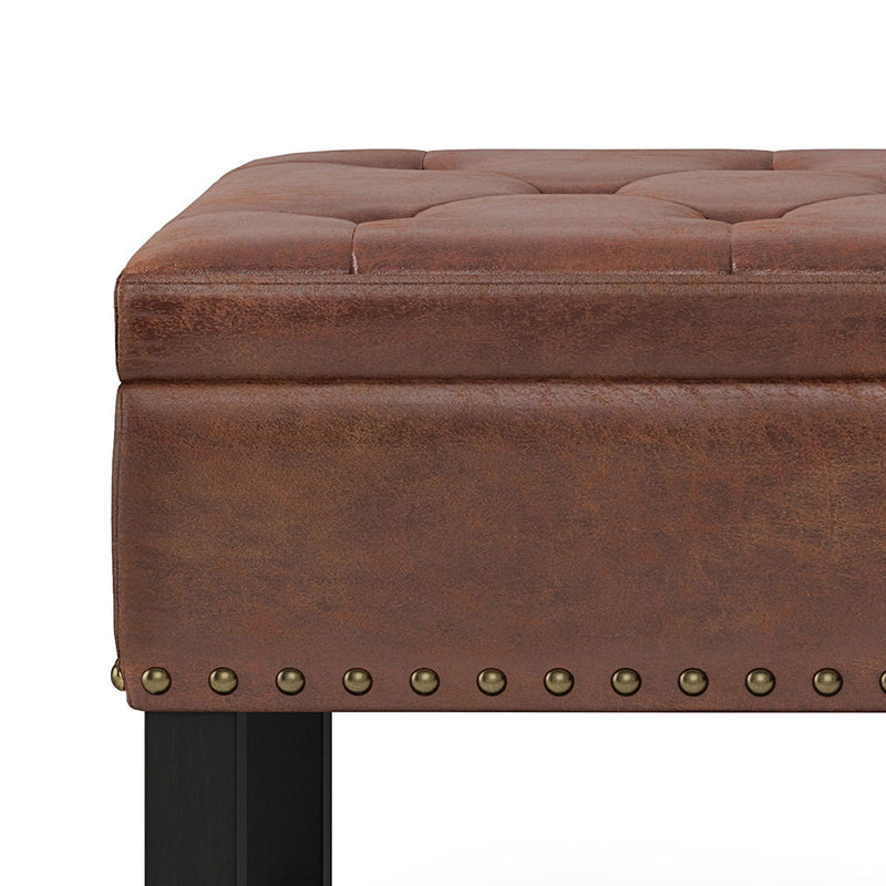 Lomond - Upholstered Storage Ottoman Bench - R&R Furniture Gallery (Fountain Valley, CA)