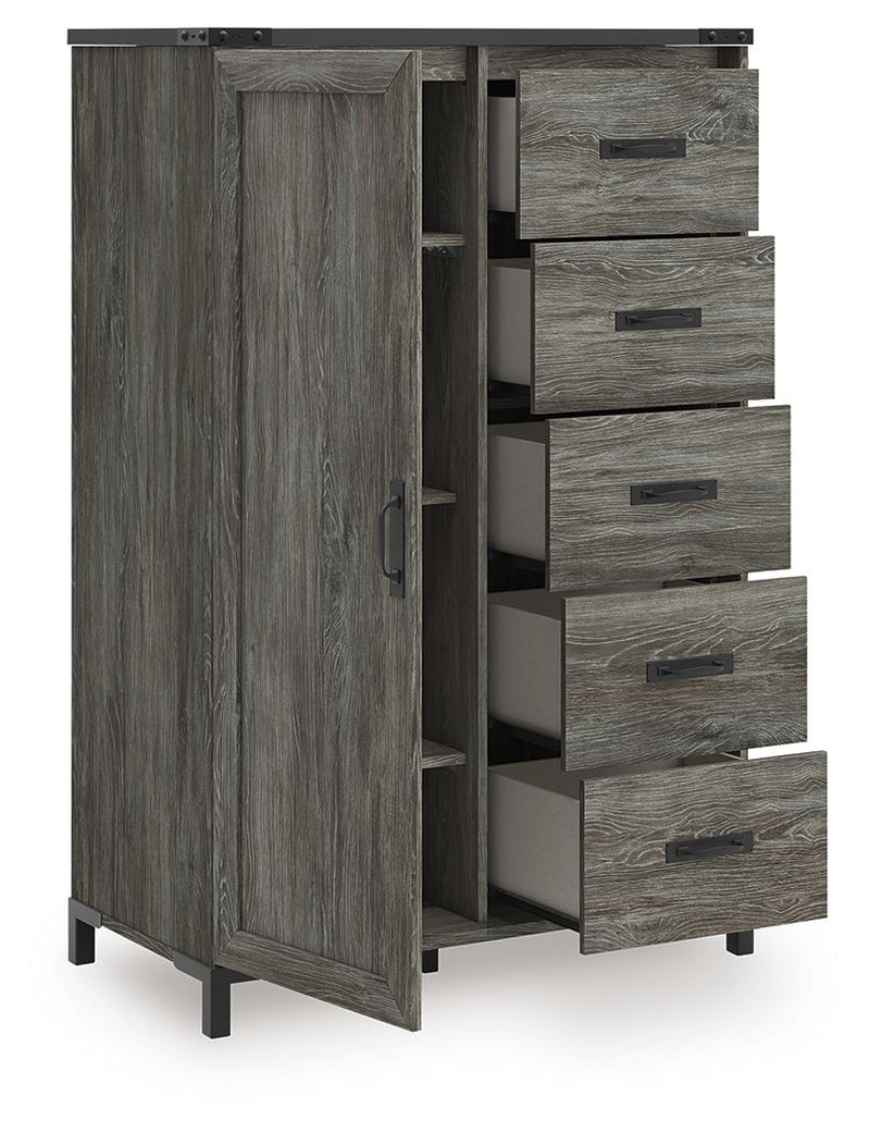 Frandern - Bookcase Panel Bedroom Set With Storage - R&R Furniture Gallery (Fountain Valley, CA)