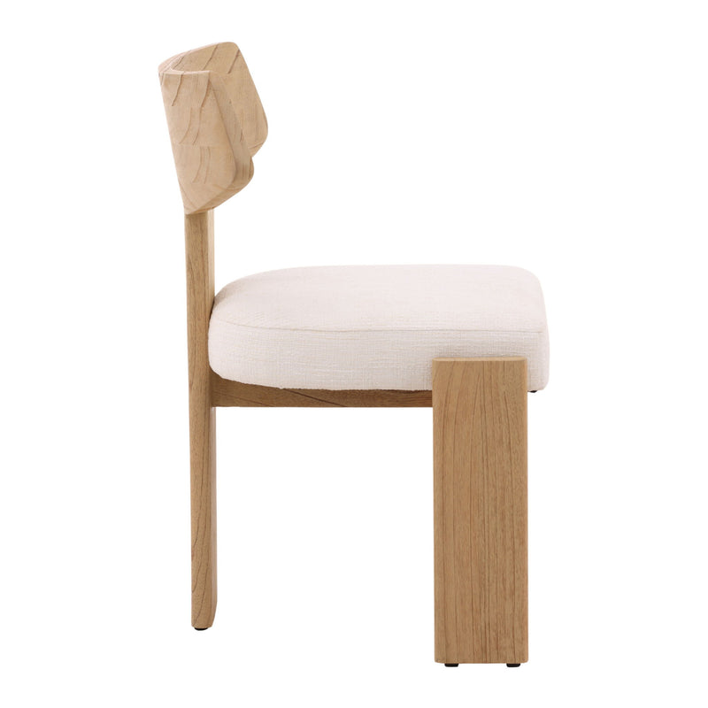 Ian - Dining Chair (Set of 2) - Field White And Natural