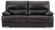 Mountainous - 2 Seat Power Reclining Sofa With Adj Headrest - Eclipse - R&R Furniture Gallery (Fountain Valley, CA)