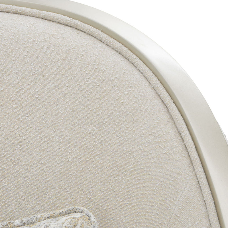 La Marisia - Chenille Accent Chair - Tranquil / Light Champagne - R&R Furniture Gallery (Fountain Valley, CA)