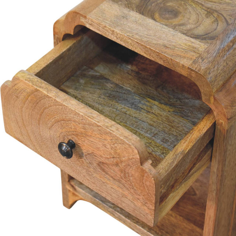 Newton - Nightstand With A Drawer And Open Shelf - R&R Furniture Gallery (Fountain Valley, CA)