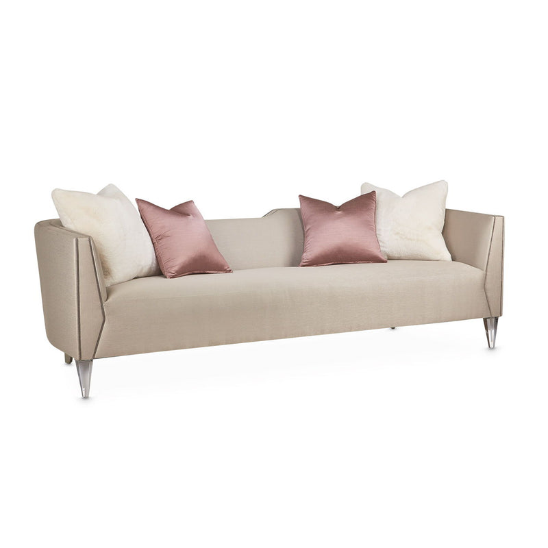 Linea - Sofa - Metallic / Silver Mist - R&R Furniture Gallery (Fountain Valley, CA)