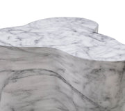 Slab - Marble Side Table - R&R Furniture Gallery (Fountain Valley, CA)
