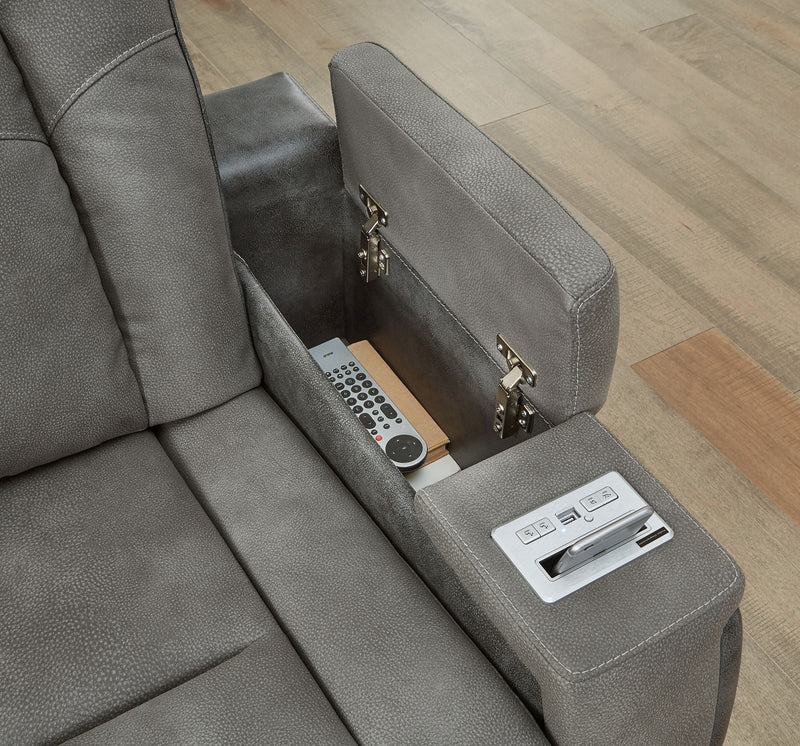 Next-Gen Durapella - Power Reclining Sofa - R&R Furniture Gallery (Fountain Valley, CA)