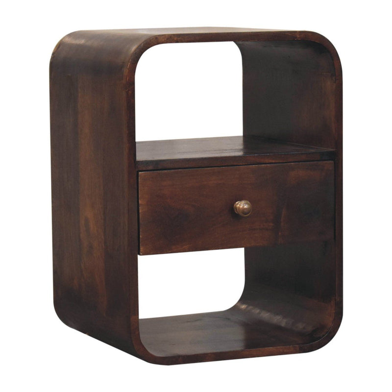 Curve Drawer Nightstand - R&R Furniture Gallery (Fountain Valley, CA)