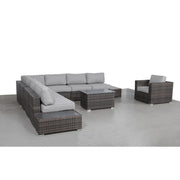 Stylish Entertainment Sectional Set, Outdoor Living - R&R Furniture Gallery (Fountain Valley, CA)
