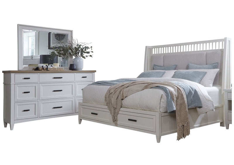Americana Modern Bedroom - Shelter Set - R&R Furniture Gallery (Fountain Valley, CA)