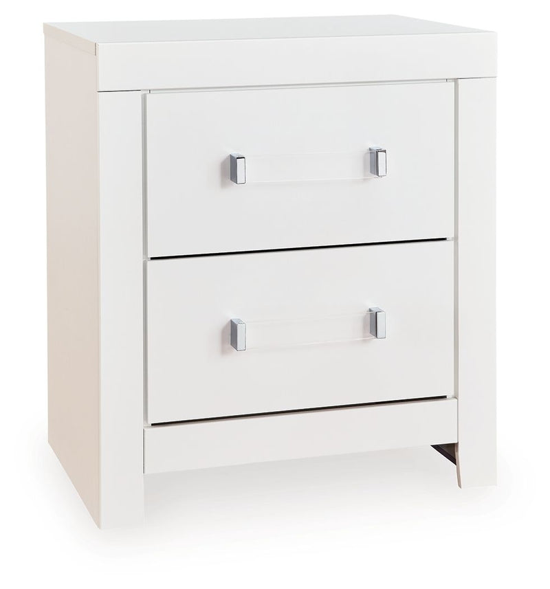 Maeling - Two Drawer Night Stand - R&R Furniture Gallery (Fountain Valley, CA)