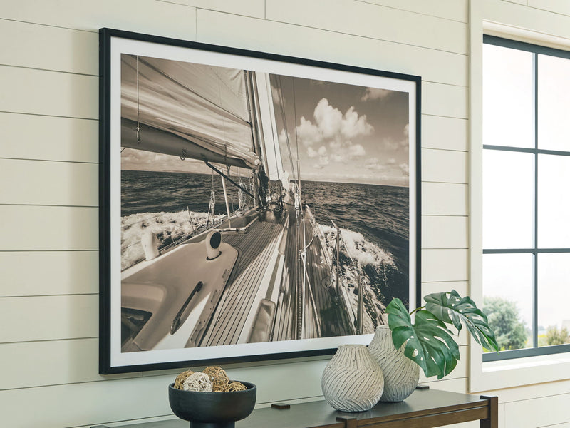 Arlanford - Wall Art - Sepia - R&R Furniture Gallery (Fountain Valley, CA)