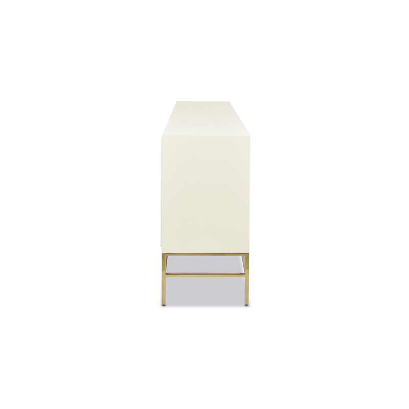Gemini - Sideboard Storage Buffet - White Birch - R&R Furniture Gallery (Fountain Valley, CA)