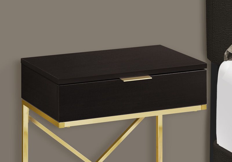 Accent Side Table, Storage Drawer, Spacious Tabletop, Contemporary & Modern - R&R Furniture Gallery (Fountain Valley, CA)