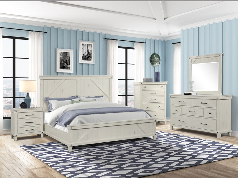 6 Drawer Chest - White - R&R Furniture Gallery (Fountain Valley, CA)