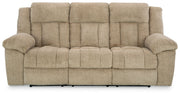 Tip-off - Power Reclining Sofa With Adj Headrest - R&R Furniture Gallery (Fountain Valley, CA)