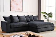 Luxe - Oversized 2 Piece Sectional Couches For Living Room, L Shaped Sofa With Chaise - R&R Furniture Gallery (Fountain Valley, CA)