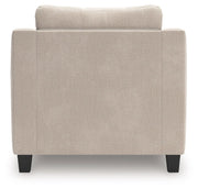 Willarae - Chair And A Half - Taupe - R&R Furniture Gallery (Fountain Valley, CA)