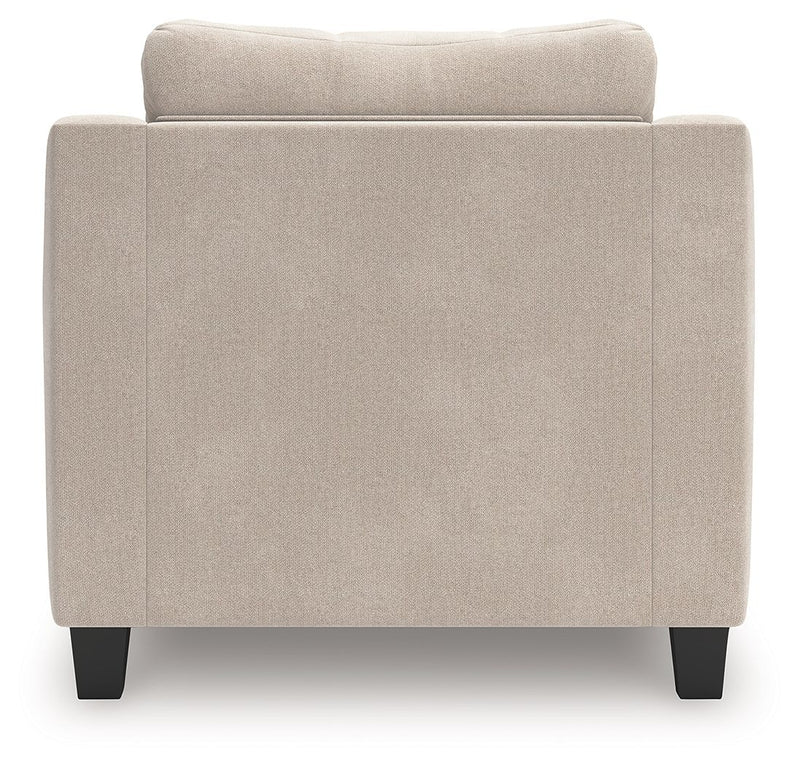 Willarae - Chair And A Half - Taupe - R&R Furniture Gallery (Fountain Valley, CA)