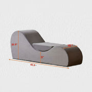 Solace - Chaise Lounge Chair Relaxation, Ergonomic Design With Soft Yet Firm High Density Foam Core - R&R Furniture Gallery (Fountain Valley, CA)