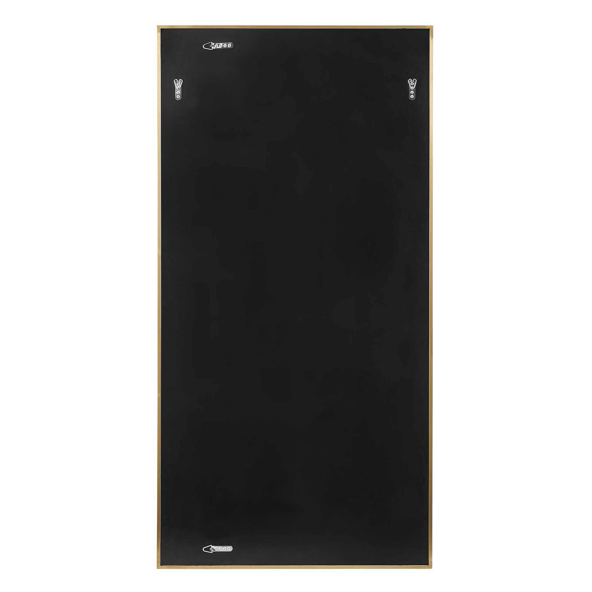 Wrenton - Rectangular Mirror - Brass