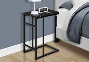 Accent Table, C - Shaped, Modern Design - Black - R&R Furniture Gallery (Fountain Valley, CA)