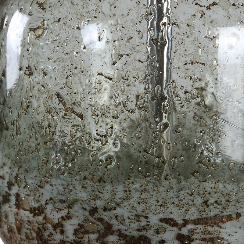 Glenn - Mottled Glass Table Lamp - Green