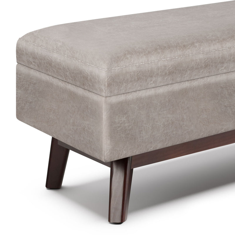 Owen - Upholstered Rectangular Storage Ottoman - R&R Furniture Gallery (Fountain Valley, CA)
