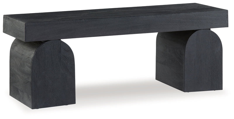 HoLGrove - Accent Bench - Black - R&R Furniture Gallery (Fountain Valley, CA)