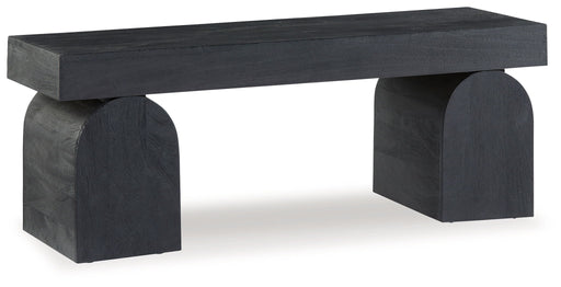 HoLGrove - Accent Bench - Black - R&R Furniture Gallery (Fountain Valley, CA)