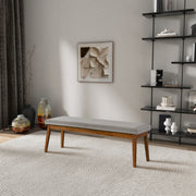 Warren - Bench - Ash Gray - R&R Furniture Gallery (Fountain Valley, CA)