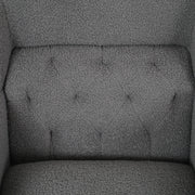 Upholstered Accent Chair Tufted Armchair For Living Room And Bedroom - R&R Furniture Gallery (Fountain Valley, CA)