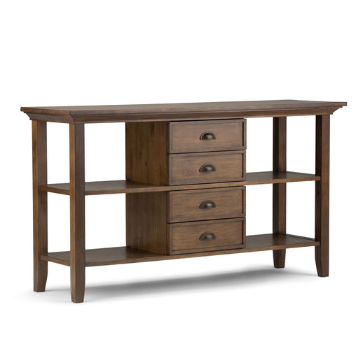 Redmond - Handcrafted Console Sofa Table - R&R Furniture Gallery (Fountain Valley, CA)