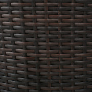 Outdoor 31" Rattan Barstools With Waterproof Cushions (Set of 2) - Multi Brown - R&R Furniture Gallery (Fountain Valley, CA)