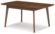 Lyncott - Rectangular Dining Room Butterfly Extension Table - Brown - R&R Furniture Gallery (Fountain Valley, CA)