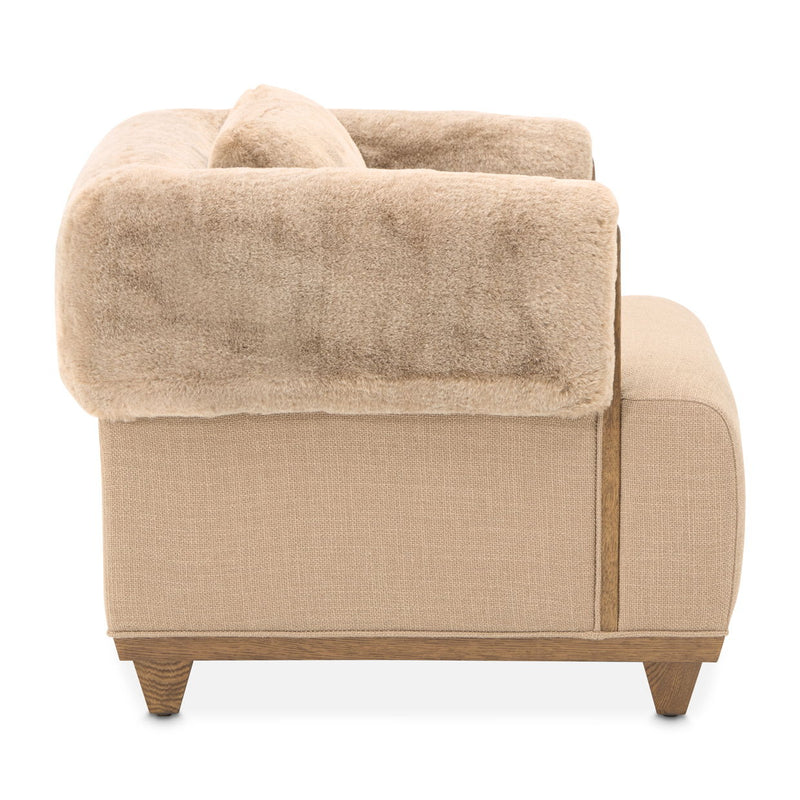 Portrait - Accent Chair - Toffee / Sienna Brown - R&R Furniture Gallery (Fountain Valley, CA)