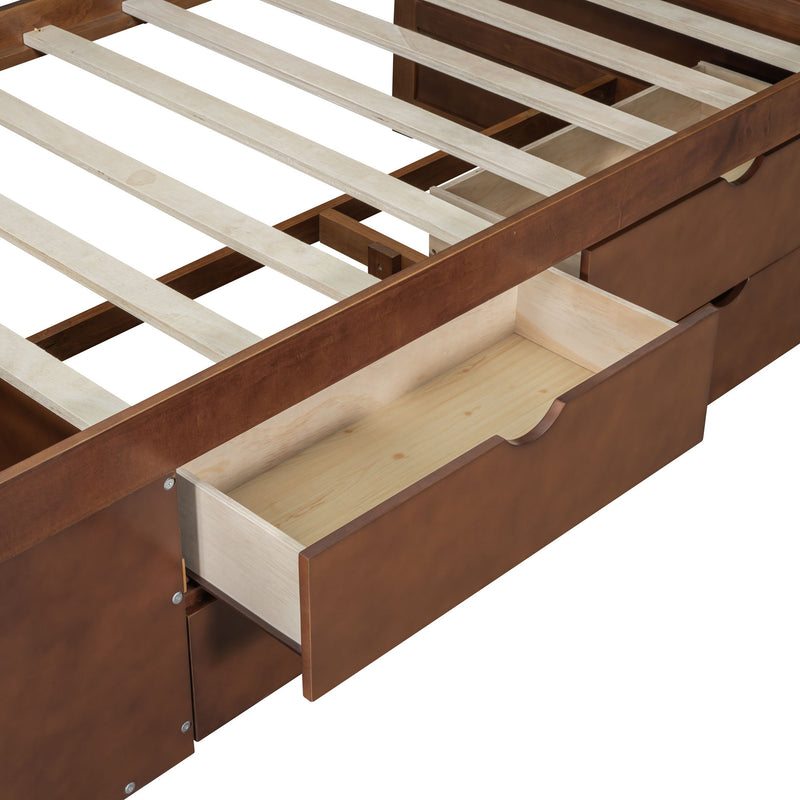 Daybed With Drawers And Shelves - R&R Furniture Gallery (Fountain Valley, CA)